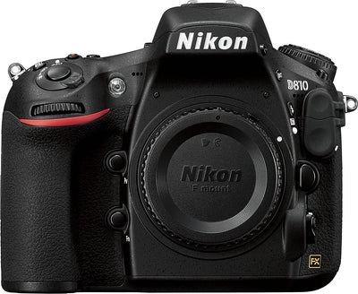 Appareil photo reflex numérique Nikon D810 (boîtier uniquement) 1542 - Ensemble d'accessoires 10 PC 64 Go