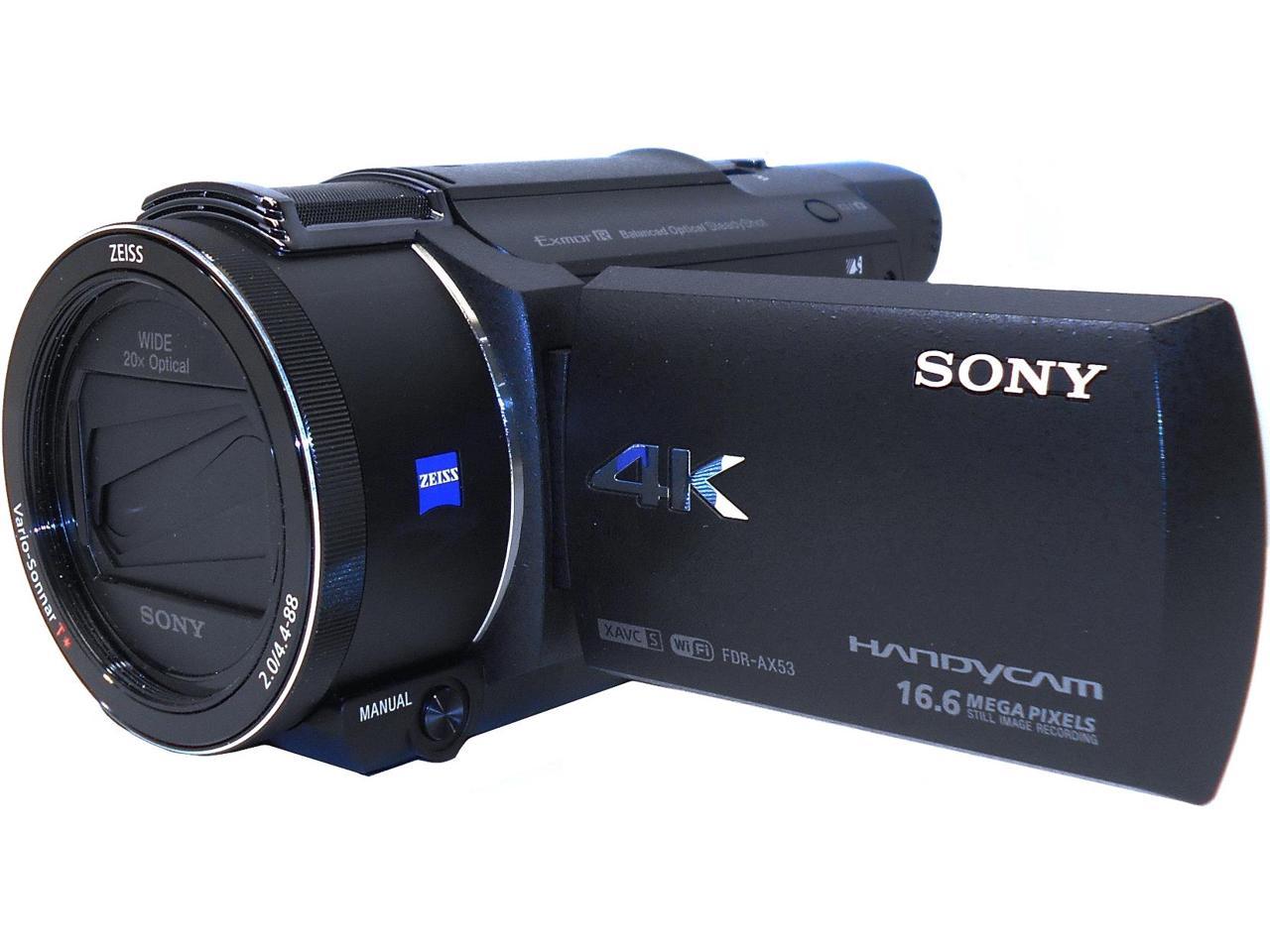 Caméscope Handycam Sony FDR-AX53 4K Ultra HD - UTILISÉ