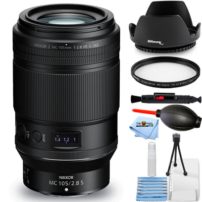 Nikon NIKKOR Z MC 105 mm f/2,8 VR S Objectif macro 20100 – Lot de 7 accessoires