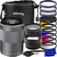 Canon EF-M 55-200mm f/4.5-6.3 IS STM Lens (Silver) 16PC Bundle - White Box