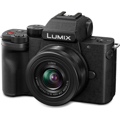 Appareil photo sans miroir Panasonic Lumix G100 avec objectif 12-32 mm - DC-G100KK