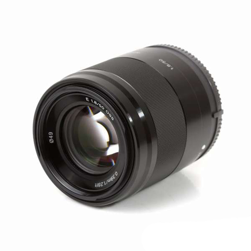 Objectif Sony E 50 mm f/1.8 OSS (noir) SEL50F18/B - Ensemble d'accessoires 7 pièces