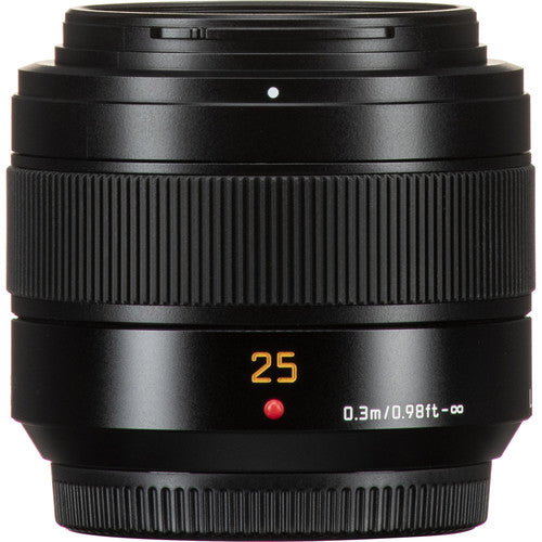 Panasonic Leica DG Summilux 25mm f/1.4 II ASPH. Objectif H-XA025 + ensemble de filtres UV