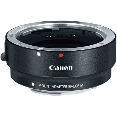 Canon EF-M Lens Adapter for Canon EF / EF-S Lenses 6098B002 - 6PC Accessory Kit