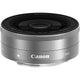 Canon EF-M 22mm f/2 STM Lens (Silver) - 9808B002 Canon
