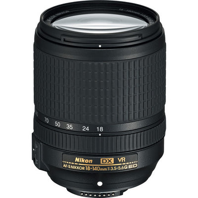 Objectif Nikon AF-S DX NIKKOR 18-140 mm f/3.5-5.6G ED VR - 2213 neuf dans une boîte blanche