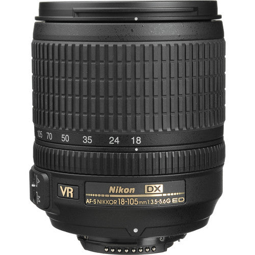 Objectif Nikon AF-S DX NIKKOR 18-105 mm f/3.5-5.6G ED VR 2179 - Neuf dans une boîte blanche