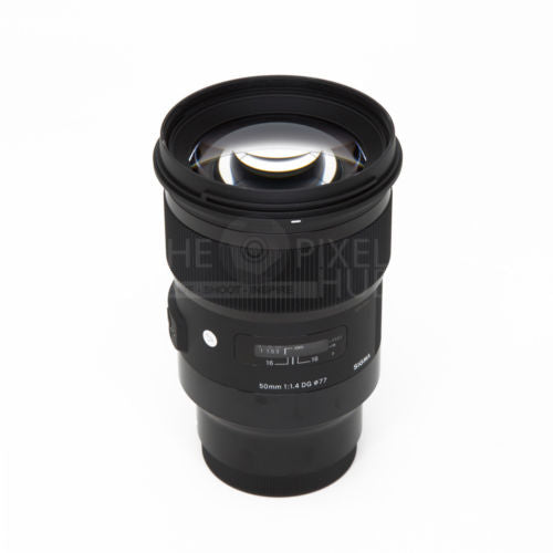 Sigma 50mm f/1.4 DG HSM Art Lens for Sony E + UV Filter ACCESSORY BUNDLE