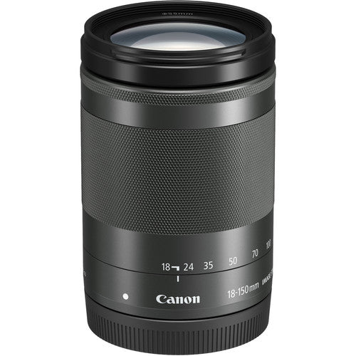 Objectif Canon EF-M 18-150 mm f/3.5-6.3 IS STM (graphite) - 1375C002