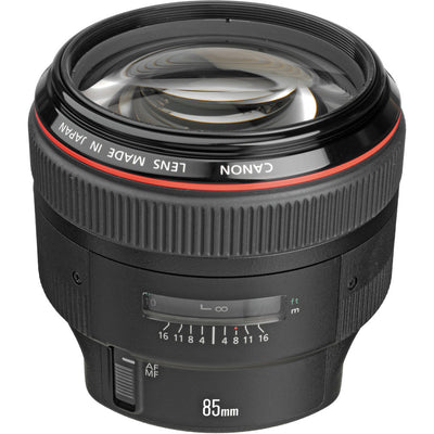 Objectif autofocus Canon EF 85 mm f/1.2L II USM - TOUT NEUF BOÎTE BLANCHE