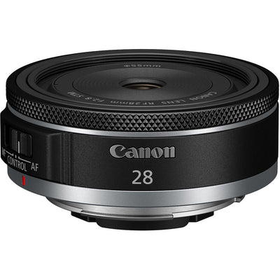 Canon RF 28mm f/2.8 STM Lens (Canon RF) 6128C002 - 7PC Accessory Bundle