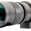 Ultimaxx 420-800mm f/8.3-16 Super HD Manual Telephoto Zoom T-Mount Lens (Black)