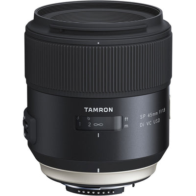 Objectif Tamron SP 45 mm f/1.8 Di VC USD pour Nikon F AFF013N-700 - Kit d'accessoires 7 pièces