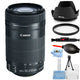 Canon EF-S 55-250mm f/4-5.6 IS STM Lens New in White Box - 7PC Accessory Bundle Canon