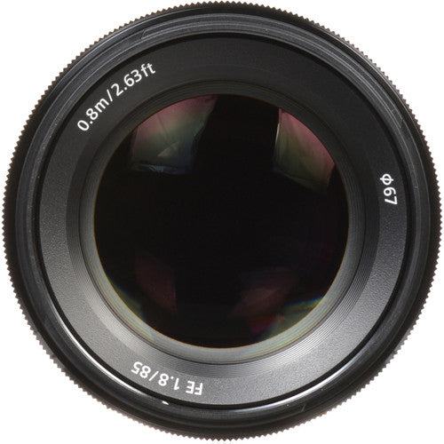 Objectif Sony FE 85 mm f/1.8 SEL85F18 - Ensemble d'accessoires 7 pièces