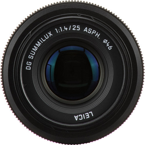 Panasonic Leica DG Summilux 25mm f/1.4 II ASPH. Objectif H-XA025 + ensemble de filtres UV