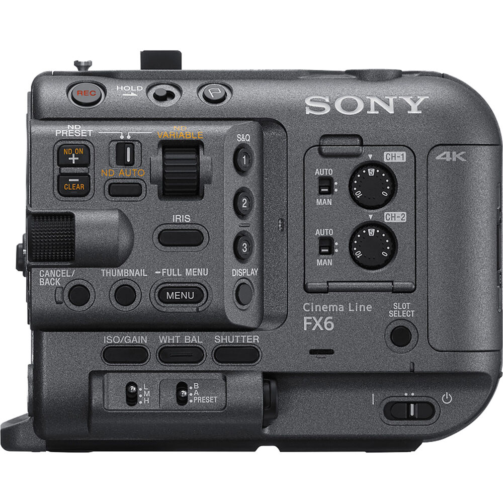 Caméra cinéma plein format Sony FX6 (boîtier uniquement) - Ensemble d'accessoires 7PC