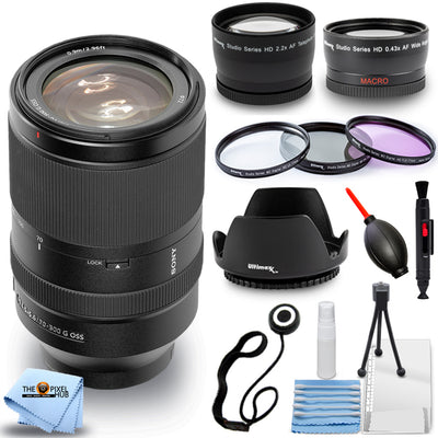 Sony FE 70-300mm f/4.5-5.6 G OSS Objectif SEL70300G - Kit de filtres 3 objectifs