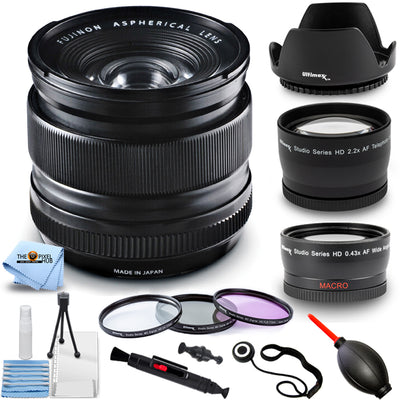 Objectif FUJIFILM XF 14 mm f/2.8 R 16276481 - Lot d'accessoires 10 pièces