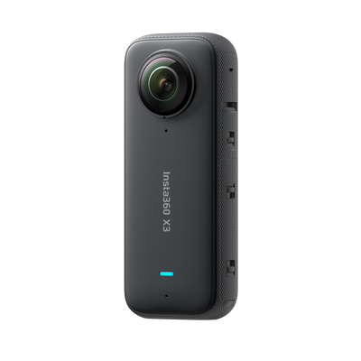 Caméra d'action à écran tactile étanche Insta360 X3 72MP 5,7K 360° - Lot de 6