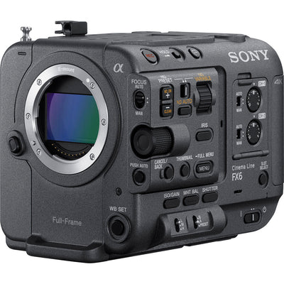 Caméra de cinéma plein format Sony FX6 avec objectif 24-105 mm - Ensemble d'accessoires 10 pièces