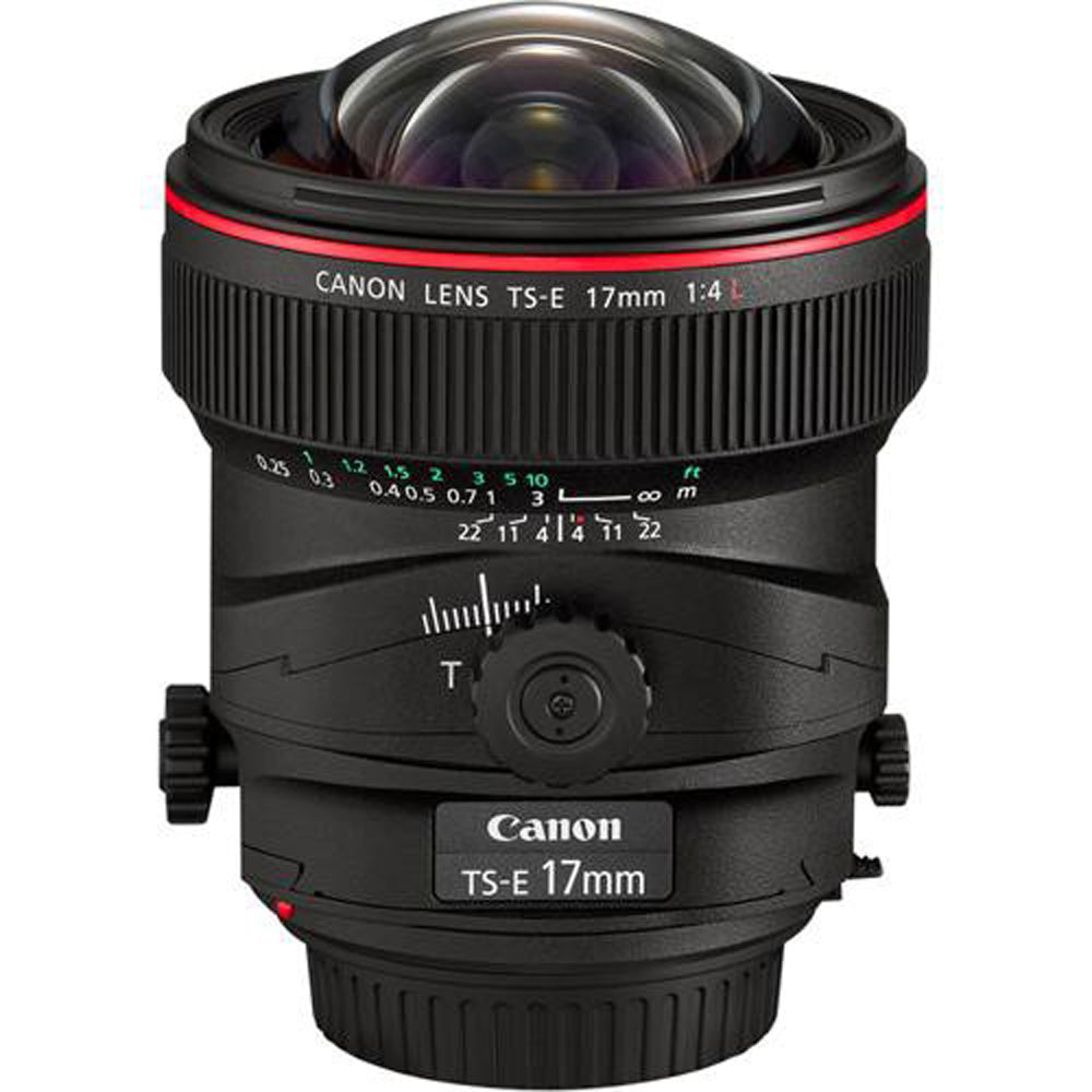 Canon TS-E 17mm f/4L Tilt-Shift Lens 3553B002 - 5PC Accessory Bundle