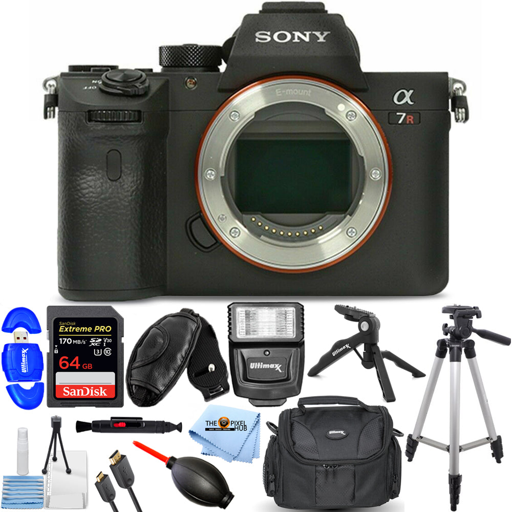 Appareil photo sans miroir Sony a7R IVA ILCE7RM4A/B - Ensemble d'accessoires 12 pièces