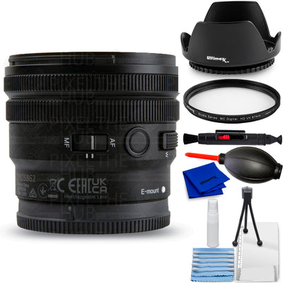 Objectif Sony E 10-20 mm f/4 PZ G SELP1020G - Ensemble d'accessoires 7 pièces