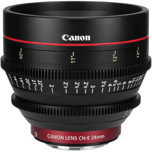 Objectif Canon CN-E 24 mm T1.5 LF Cinema Prime (monture EF) 6569B001 - Kit d'accessoires