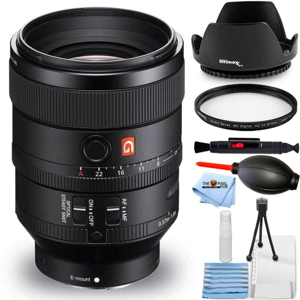 Objectif Sony FE 100 mm f/2.8 STF GM OSS SEL100F28GM – Ensemble de filtres UV essentiels