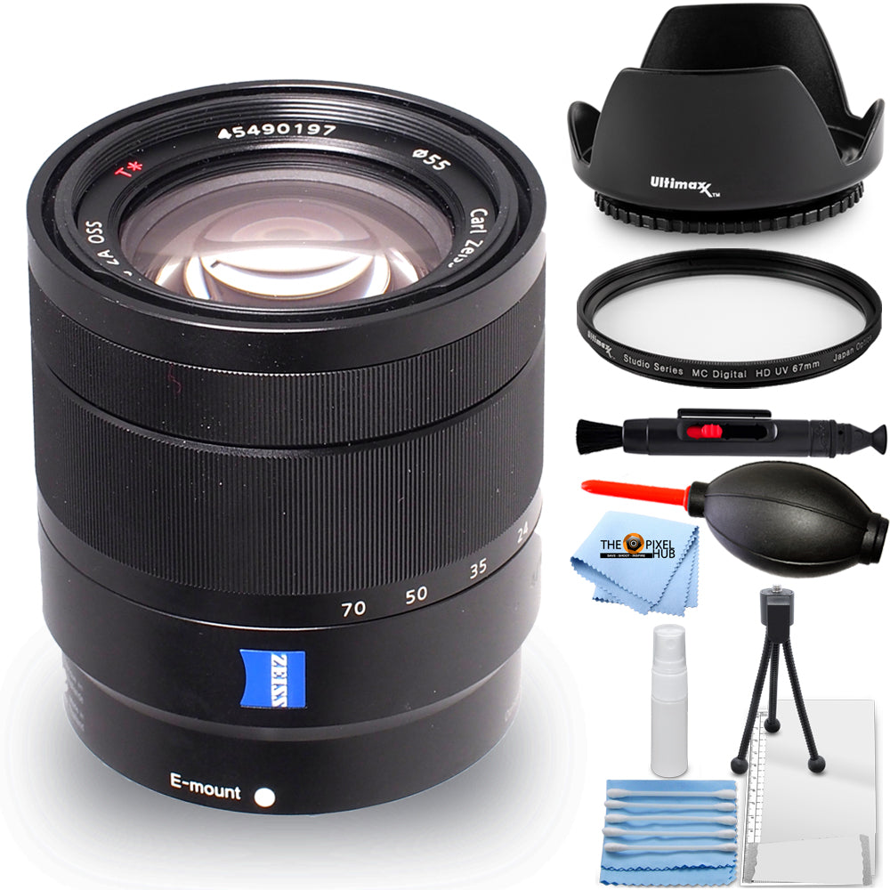 Objectif Sony Vario-Tessar T* E 16-70 mm f/4 ZA OSS - Ensemble de filtres UV essentiels