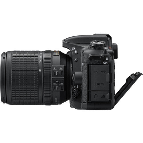 Appareil photo reflex numérique Nikon D7500 avec objectif 18-140 mm - Pack essentiel de 32 Go