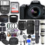 Canon EOS 250D/Rebel SL3 18-55mm + 75-300mm + 500mm + 650-1300mm 64GB Bundle