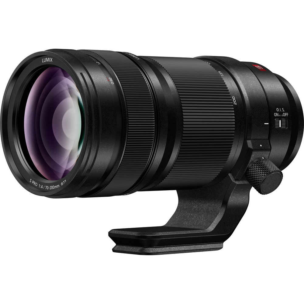 Objectif Panasonic Lumix S PRO 70-200 mm f/4 OIS S-R70200 - Ensemble d'accessoires 7 pièces