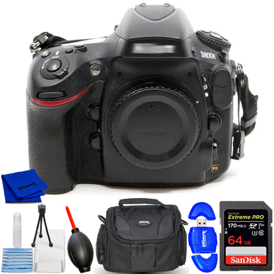 Appareil photo reflex numérique Nikon D800E (boîtier uniquement) 25498 - Ensemble d'accessoires 7 pièces