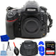 Nikon D800E Digital SLR Camera (Body Only) 25498 - 7PC Accessory Bundle Nikon