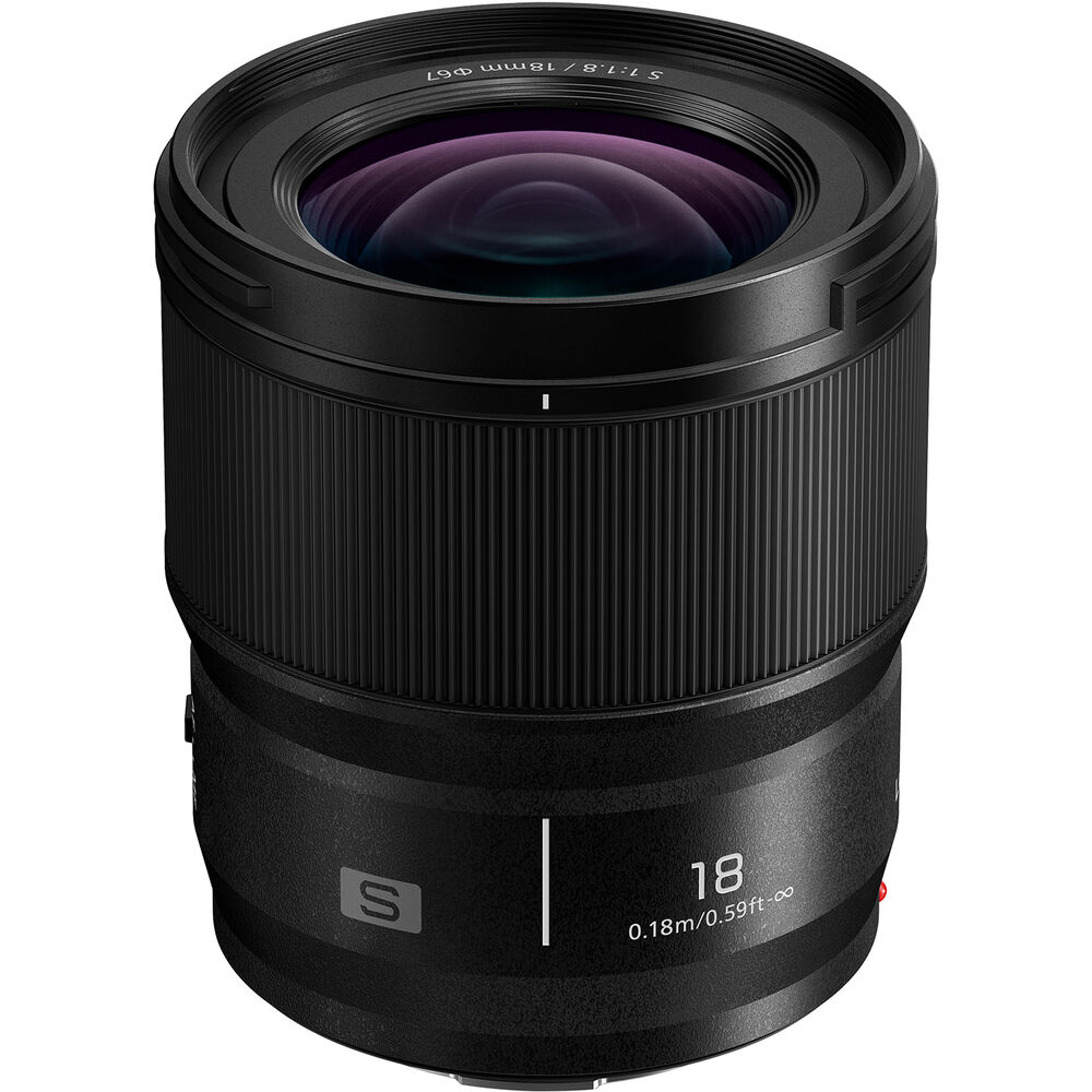 Objectif ultra grand angle Panasonic Lumix S 18 mm f/1.8 - S-S18