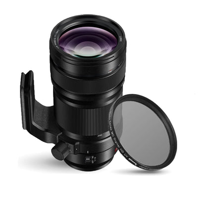 Objectif Panasonic Lumix S PRO 70-200 mm f/4 OIS S-R70200 + filtre UV ultraviolet