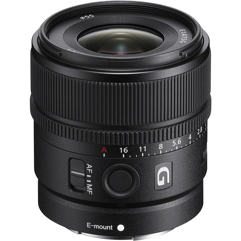 Objectif Sony E 15 mm f/1,4 G - SEL15F14G