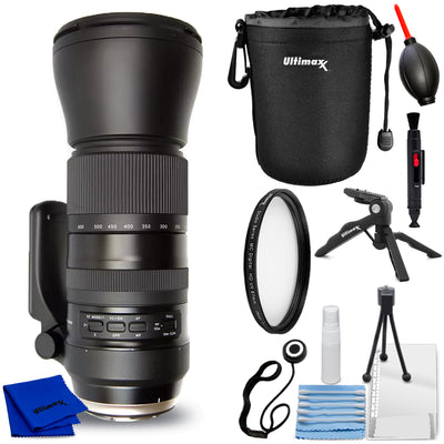 Tamron SP 150-600mm f/5-6.3 Di VC USD G2 pour Nikon F + Filtre UV et pochette