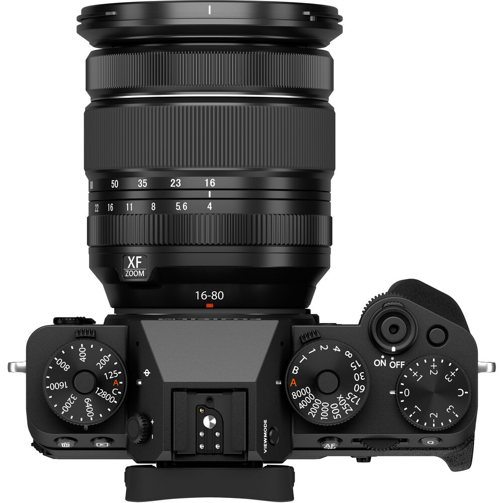 Appareil photo sans miroir FUJIFILM X-T5 avec objectif 16-80 mm (noir) - Ensemble d'accessoires 7 pièces