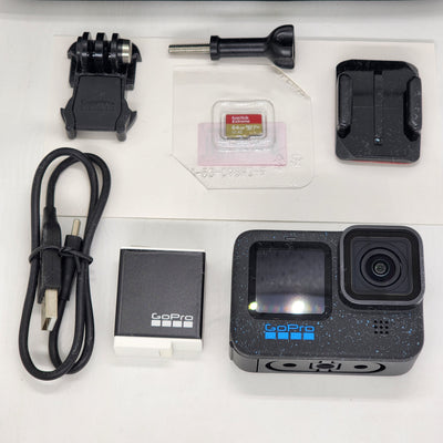 Ensemble spécialisé pour caméra d'action GoPro HERO12 Black - Kit d'accessoires 7 pièces