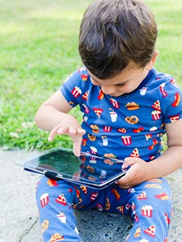 Je ne peux pas toucher ! Écran anti-tactile pour bébé Attachez facilement la housse sur l'iPad et les tablettes