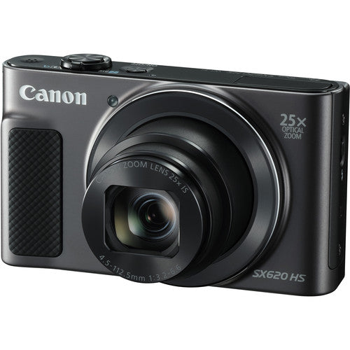 Appareil photo numérique Canon PowerShot SX620 HS (noir) 1072C001 - Ensemble d'accessoires 7 pièces