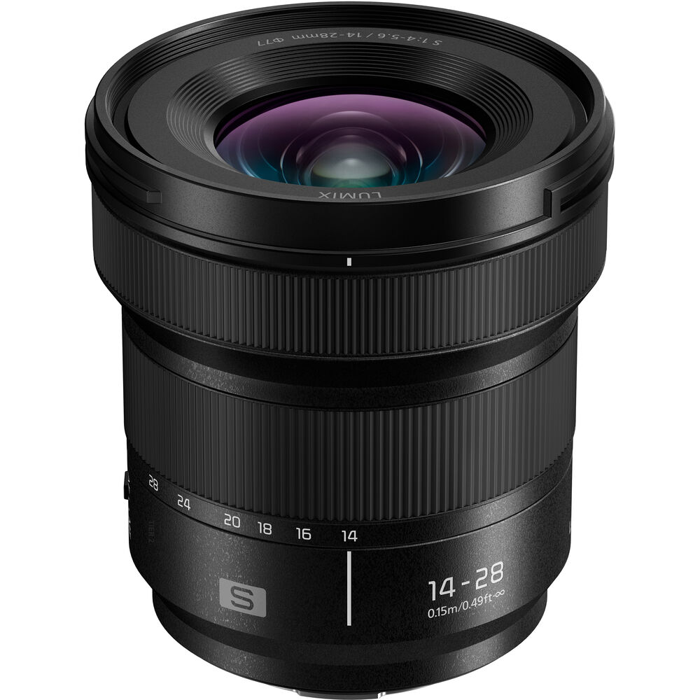 Objectif MACRO Panasonic Lumix 14-28 mm f/4-5.6 (Leica L) - S-R1428