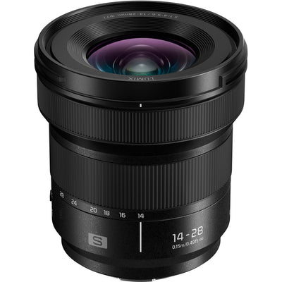 Objectif MACRO Panasonic Lumix 14-28 mm f/4-5.6 (Leica L) - S-R1428