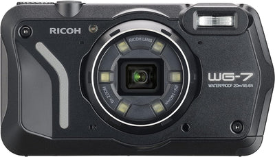 Appareil photo numérique RICOH WG-7 Caméra WEB 4K étanche à l'eau et à la poussière (noir)