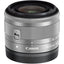 Canon EF-M 15-45mm f/3.5-6.3 IS STM Lens Silver 0597C002 - 12PC Accessory Bundle