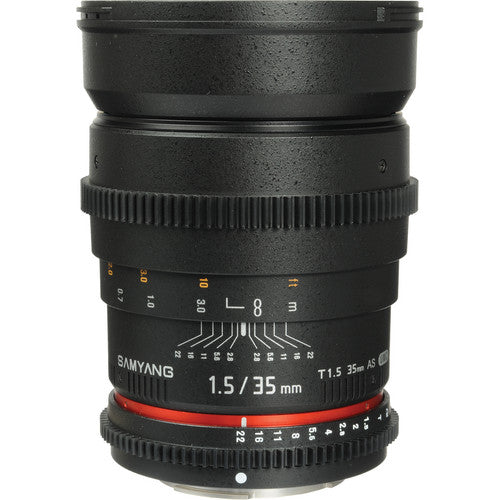 Objectif cinéma Samyang 35 mm T1.5 pour Sony E - SYCV35-NEX