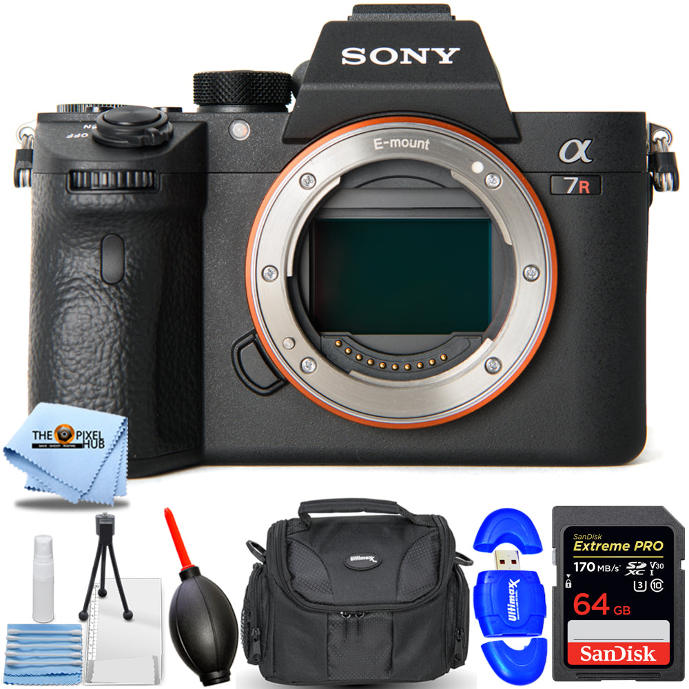 Sony Alpha a7R IIIA Mirrorless Digital Camera (Body Only) + 64GB + Case Bundle